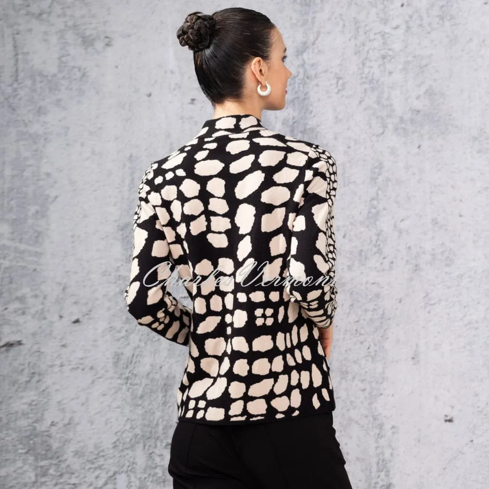 Alison Sheri Womens Animal Print Cardigan Jacket - Style A44245 for Effortless Layering and Chic Style
