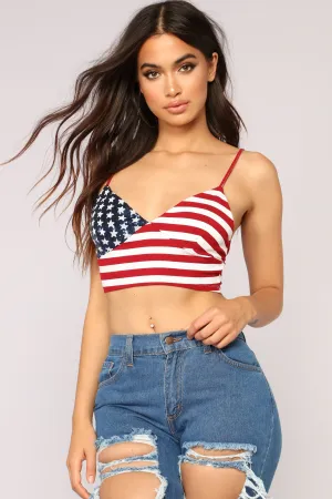 Baby You're A Firework Top - Red/Combo