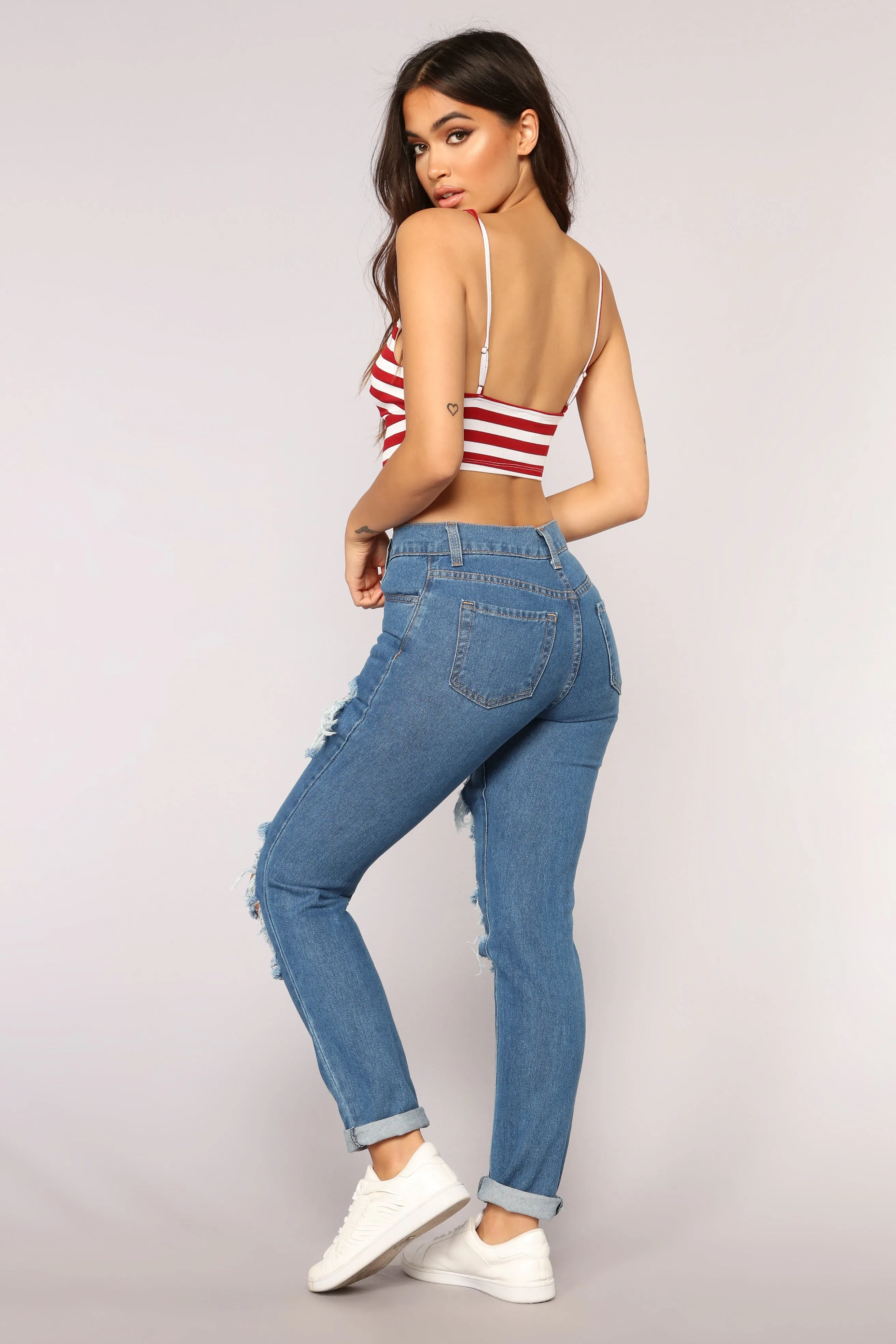 Baby You're A Firework Top - Red/Combo