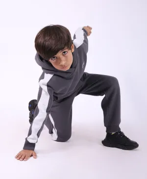 Boys Packs Rm ( Grey ) Stripe Trouser ( Grey )