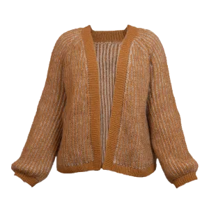 Brioche cardigan (Women) - Keystone