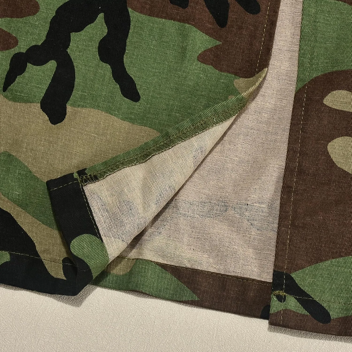 Camo Skirts for Women Fashion Casual Cargo Skirt with Pockets Y2K Street