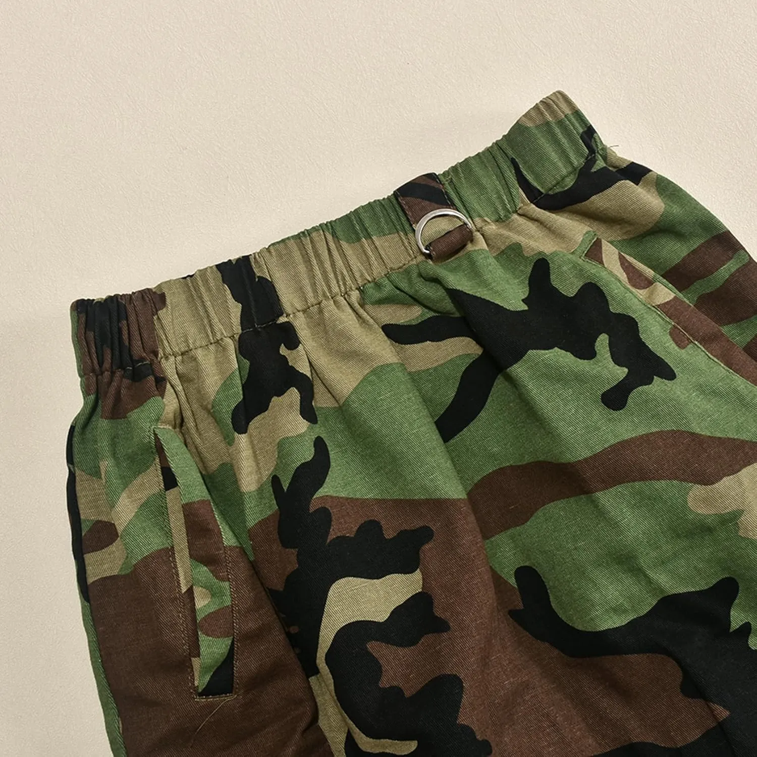 Camo Skirts for Women Fashion Casual Cargo Skirt with Pockets Y2K Street
