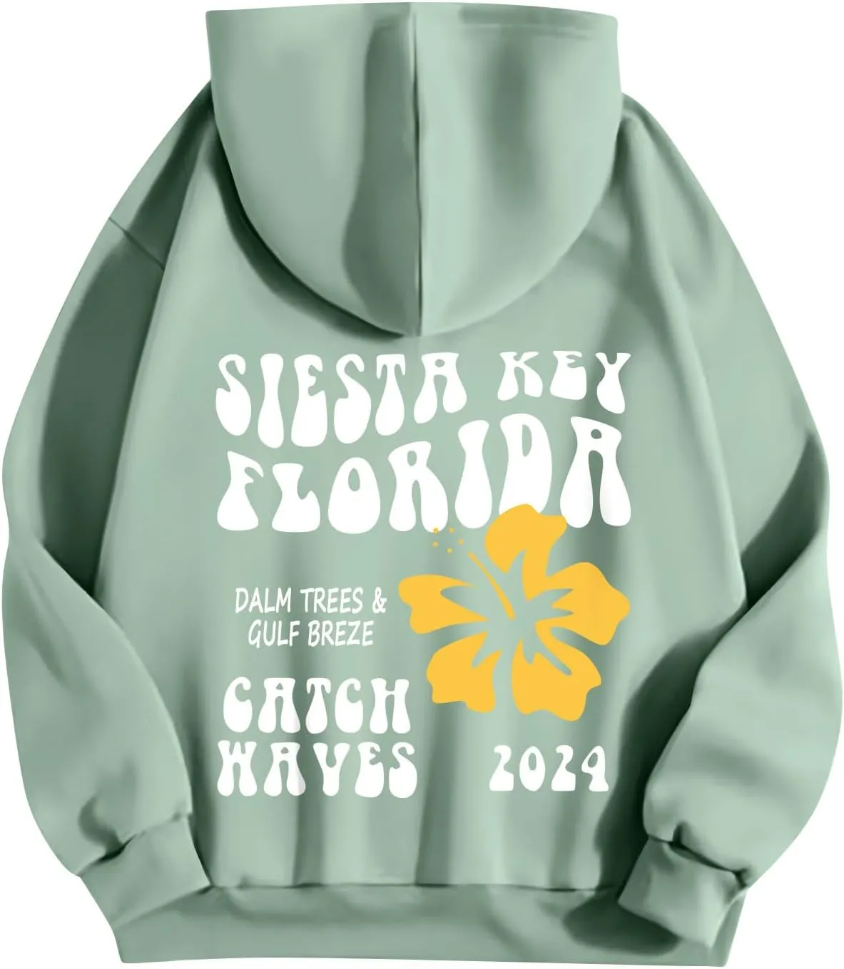 Cute Clothes For Teen Girls Long Sleeve Drawstring Letter Printed O Neck Casual Pullover Tops