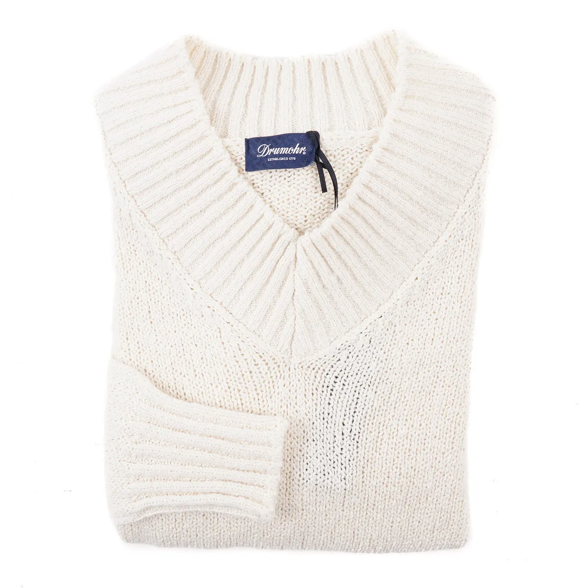 Drumohr Soft Knit Cotton Sweater