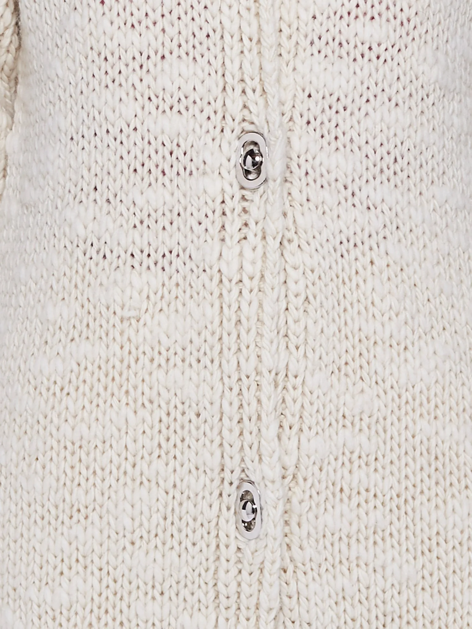 Elongated Knitted Cardigan (642899V07P0-9609-ECRU)