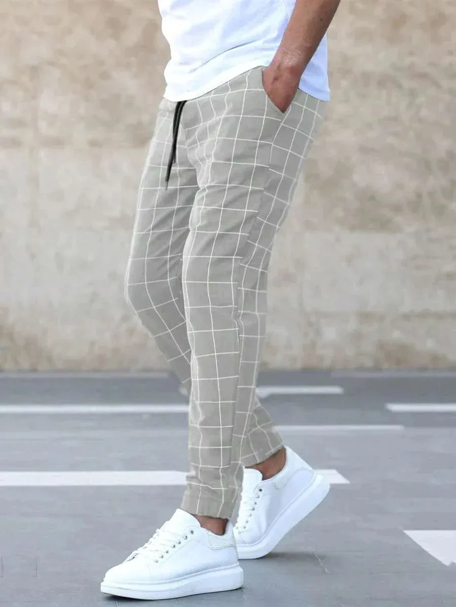 Filbert - Grid Pattern Trousers