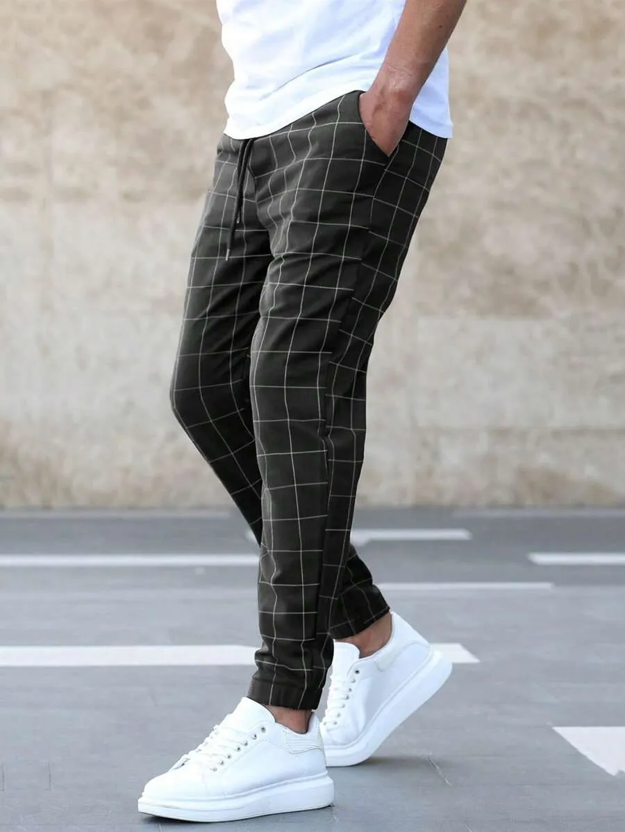 Filbert - Grid Pattern Trousers