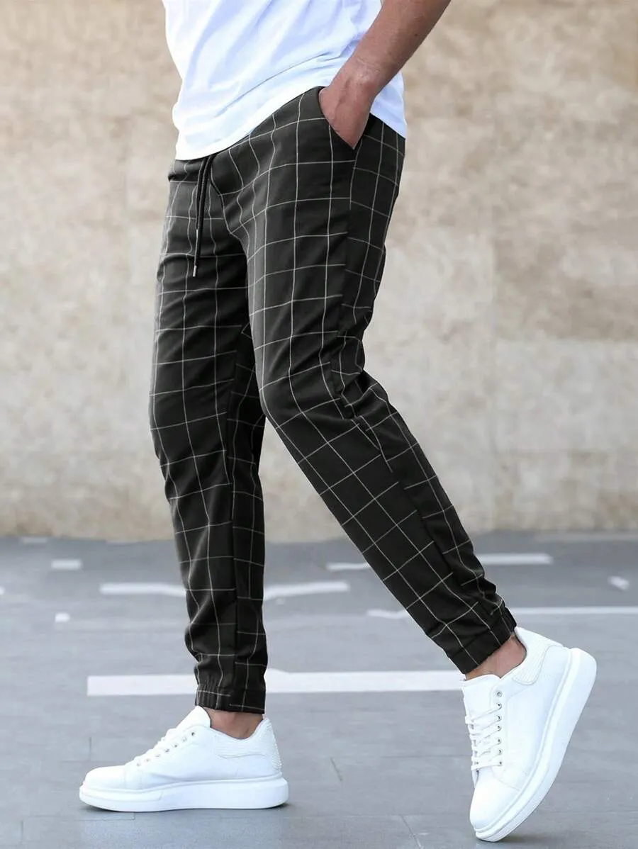 Filbert - Grid Pattern Trousers