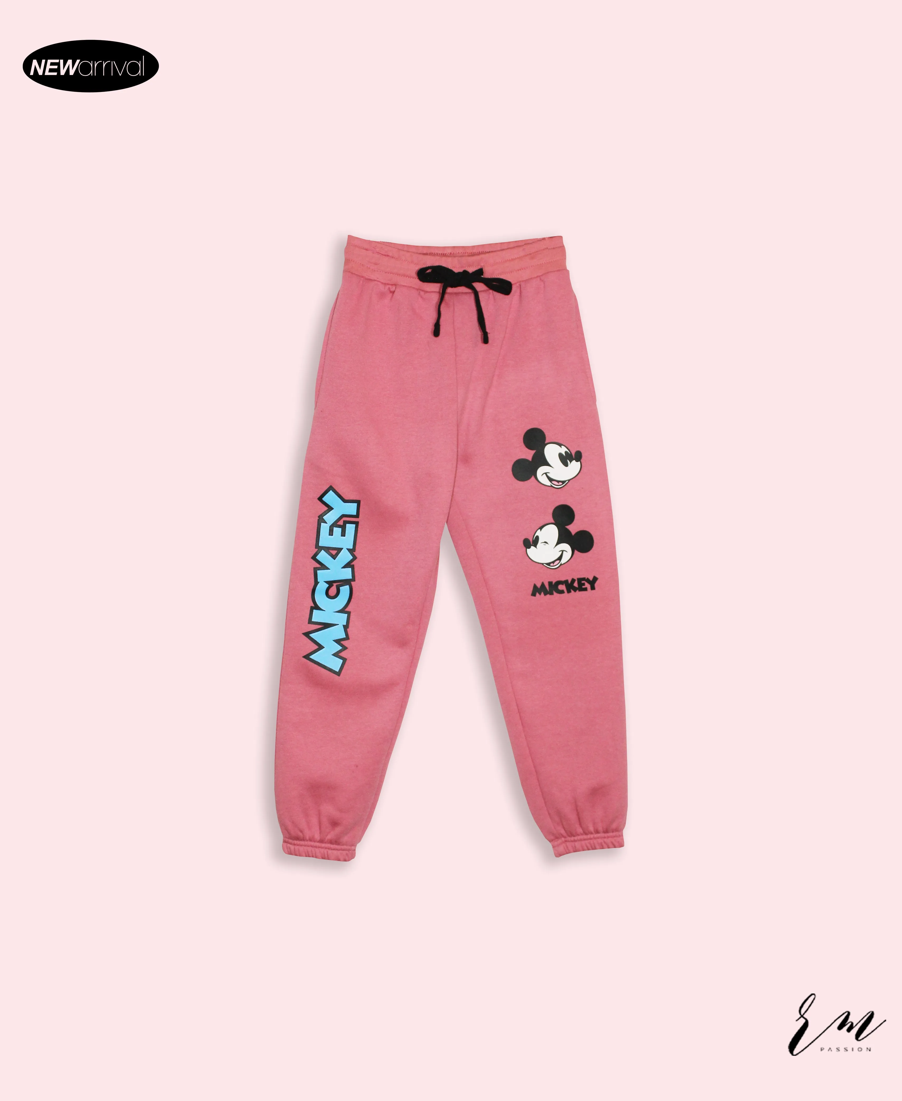 Girls Trouser Mickey ( Pink )