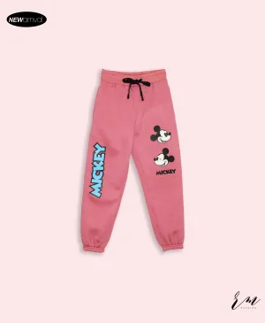 Girls Trouser Mickey ( Pink )