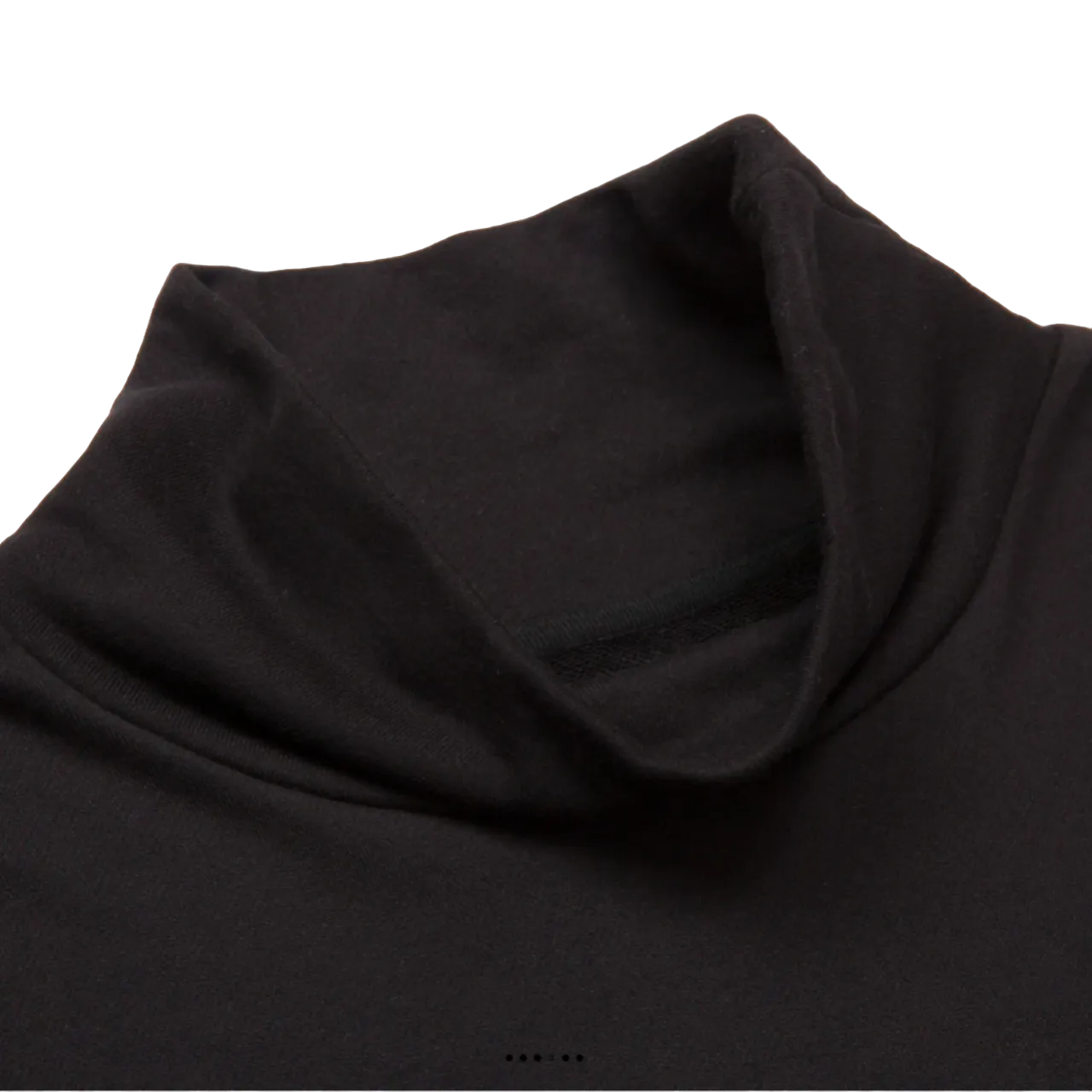 Honor The Gift "Stamp Patch" Turtle Neck Pullover - Black
