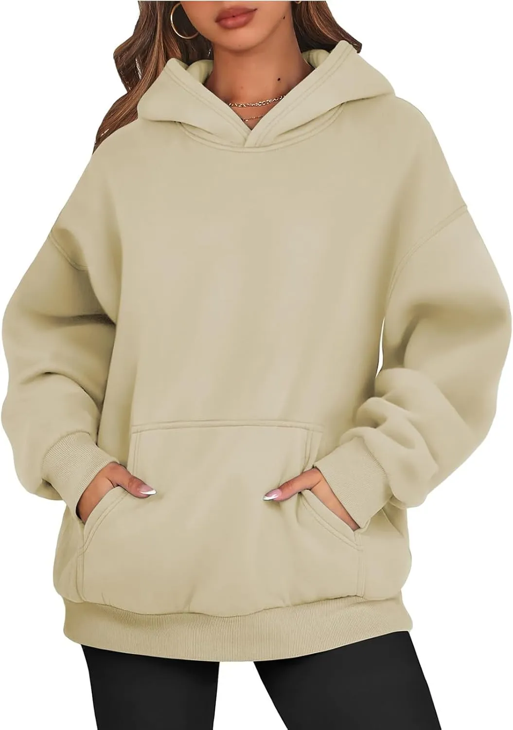 Hoodies for Women Womens Oversized Hoodies Fleece Sweatshirts Long Sleeve Sweaters Pullover Fall Outfits
