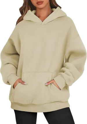 Hoodies for Women Womens Oversized Hoodies Fleece Sweatshirts Long Sleeve Sweaters Pullover Fall Outfits