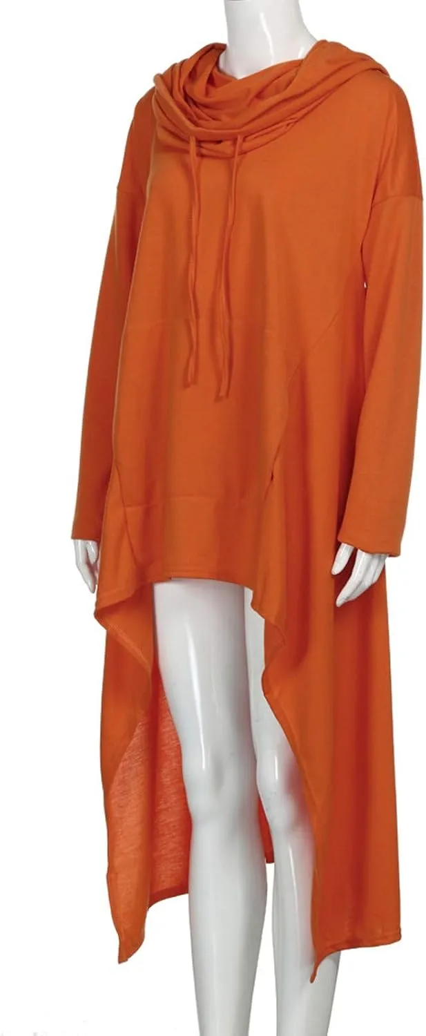 Hoodies For Womens Vintage Long Sleeve Pullover Oversize Long Sleeve Hoodies Pockets Sweatshirt Solid Color Hoodies