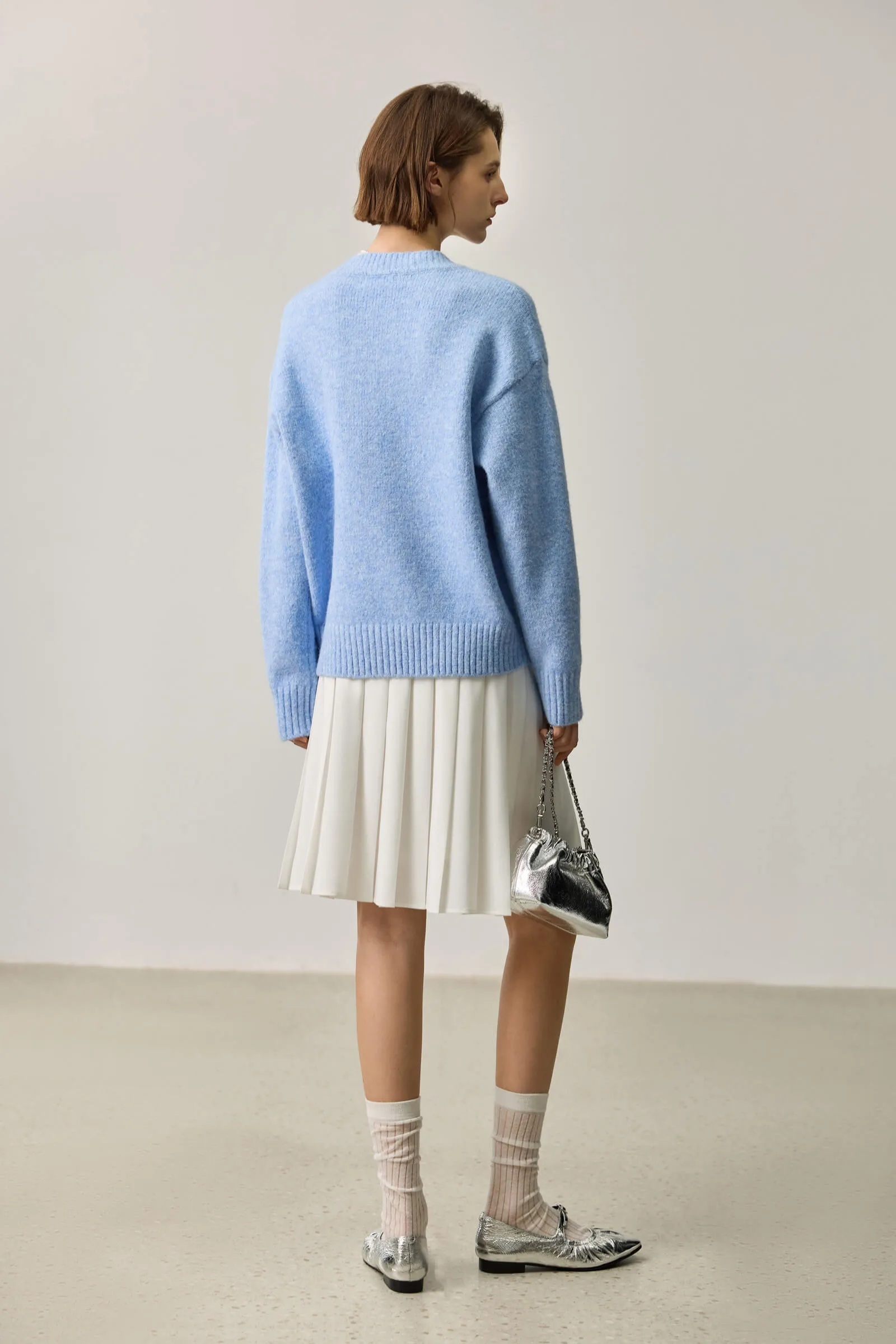 LILY Sweet Embroidered Sweater