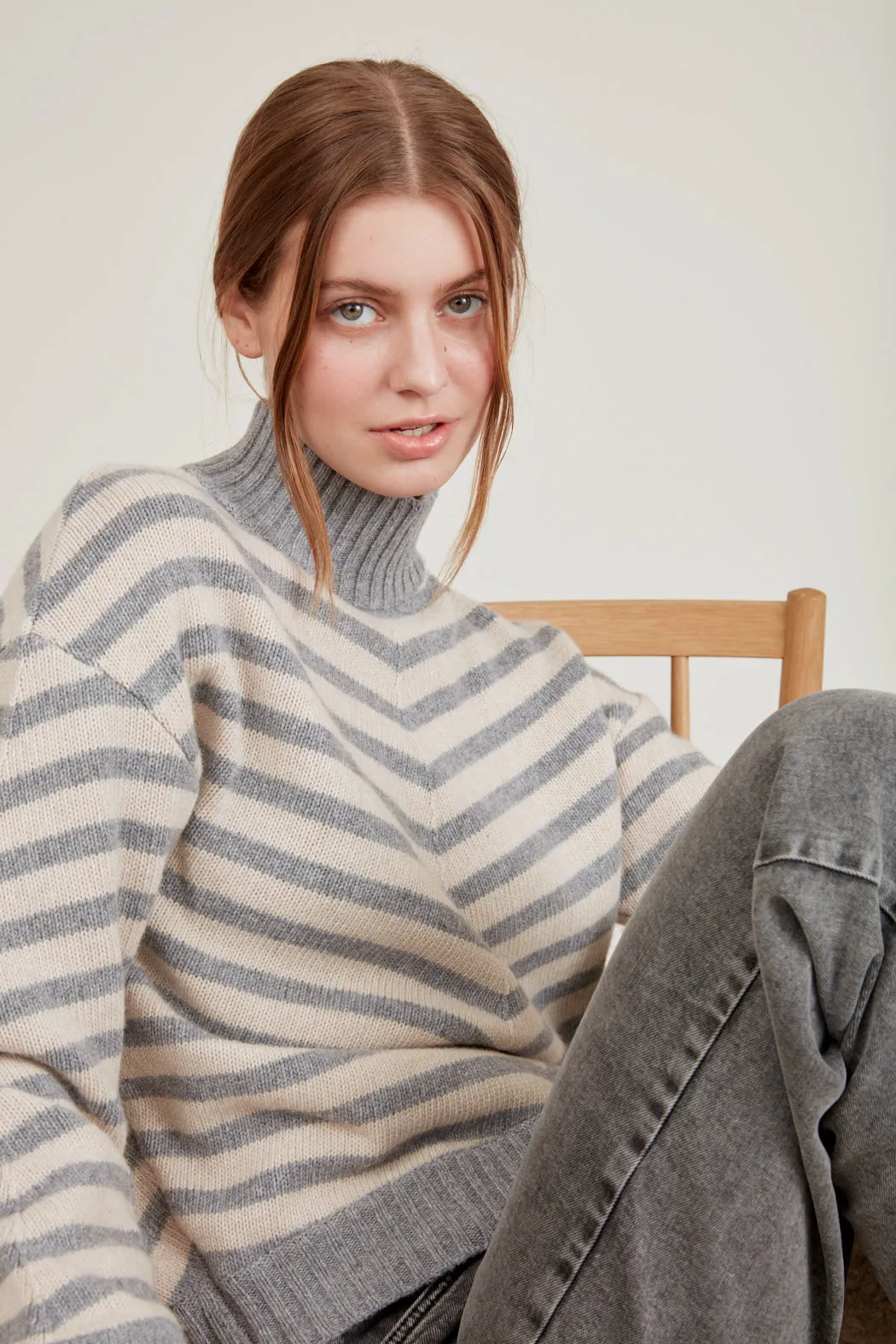 Line Turtle - L. grey melange / grey melange