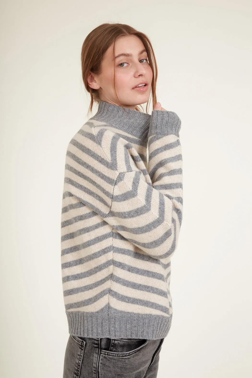 Line Turtle - L. grey melange / grey melange