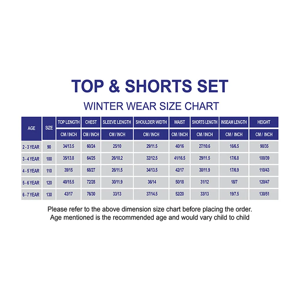 Little Surprise Box 2pcs Magenta Flower Bunch Knitted Cardigan And Shorts Winterwear Set For Girls