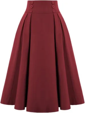 LIXINGHEITANG High Waist Summer Pleated Skirts for Women Korean Style Casual Big A-Line Long Skirt Female Dresses