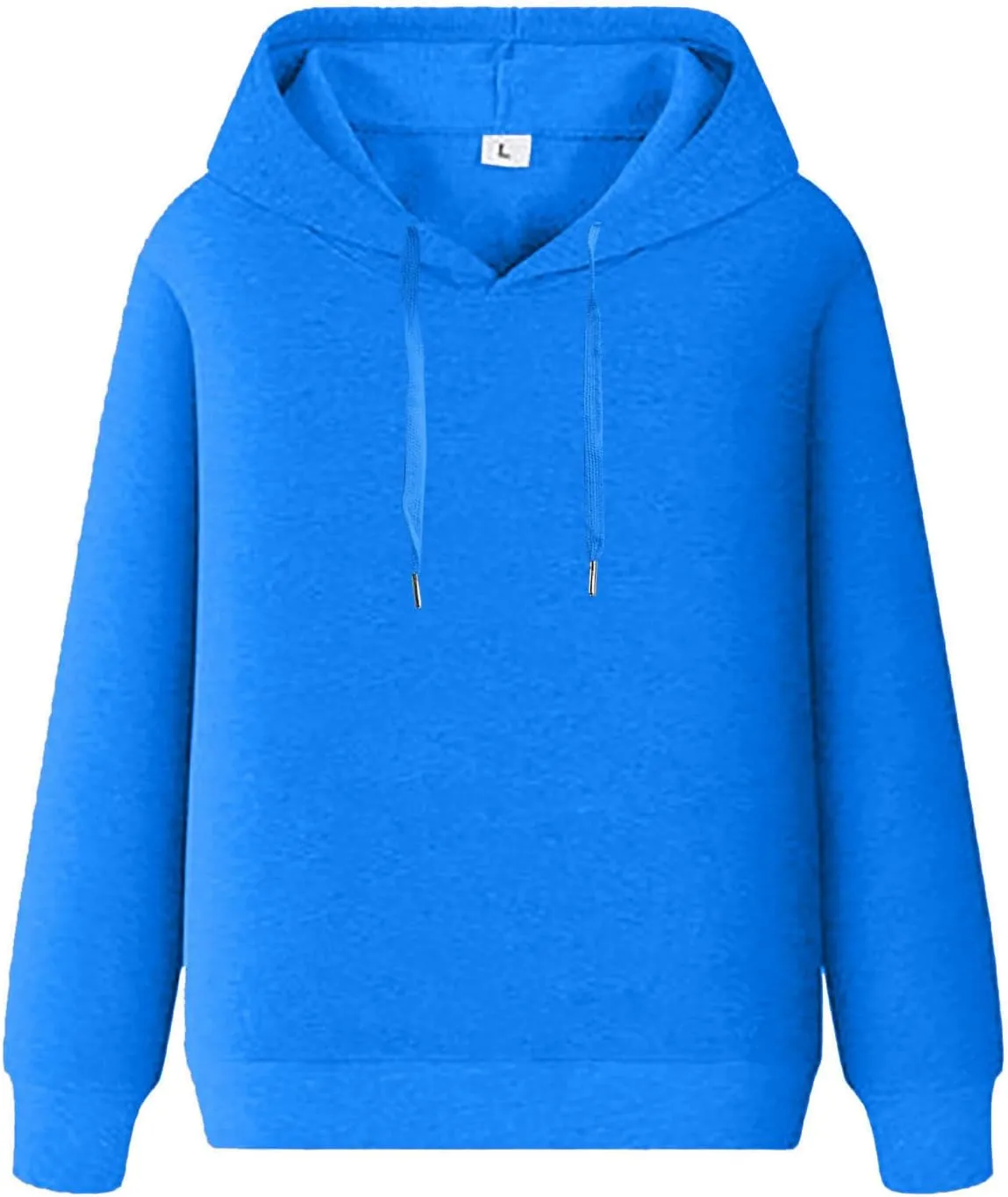 Mens Hoodie, Mens Fashion Athletic Hoodies Sports Sweatshirt Solid Color Fleece Pullover Casual Drawstring Y2K Hoodie