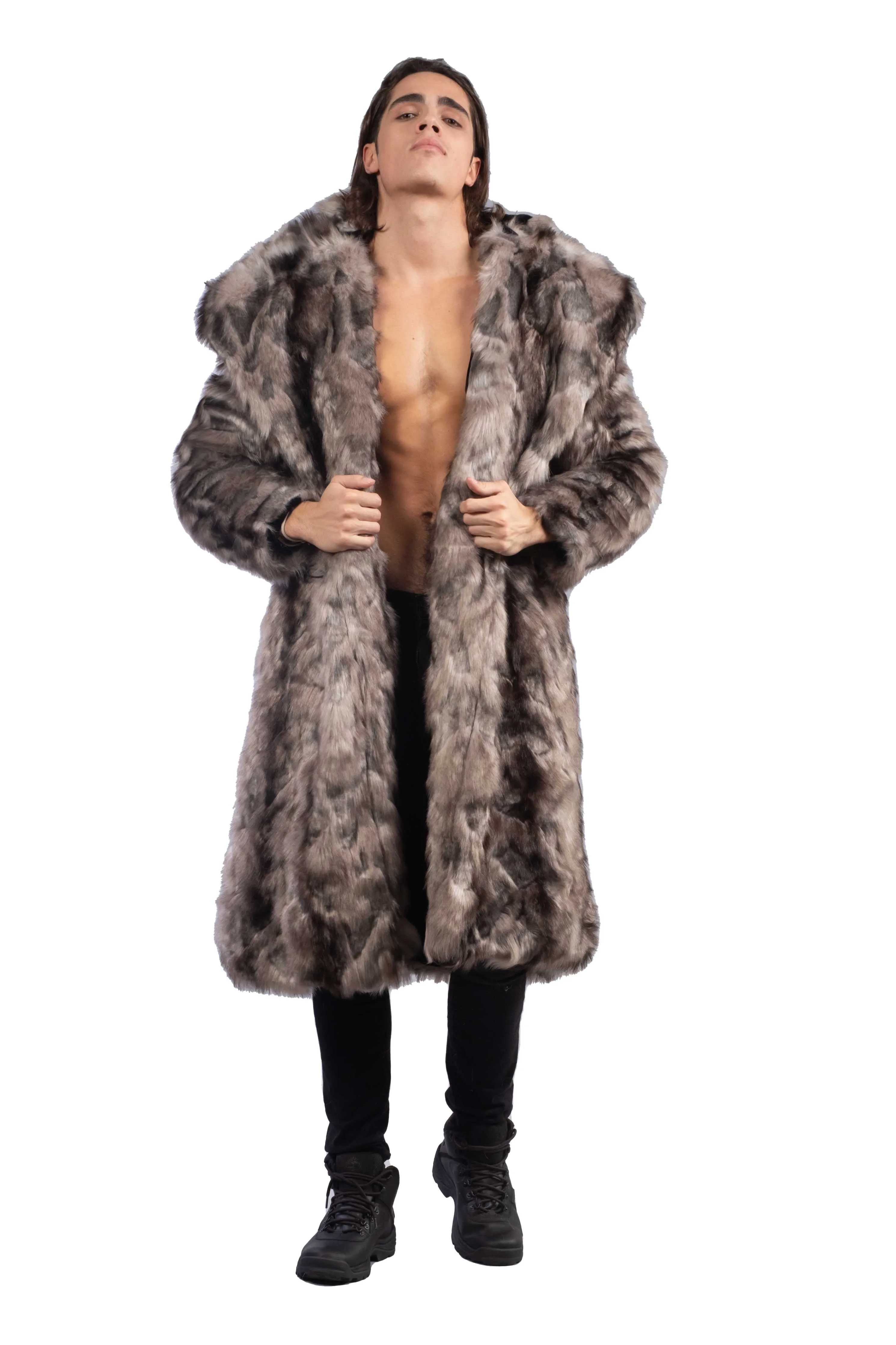 Men's Vandal Coat in "Fenrir"