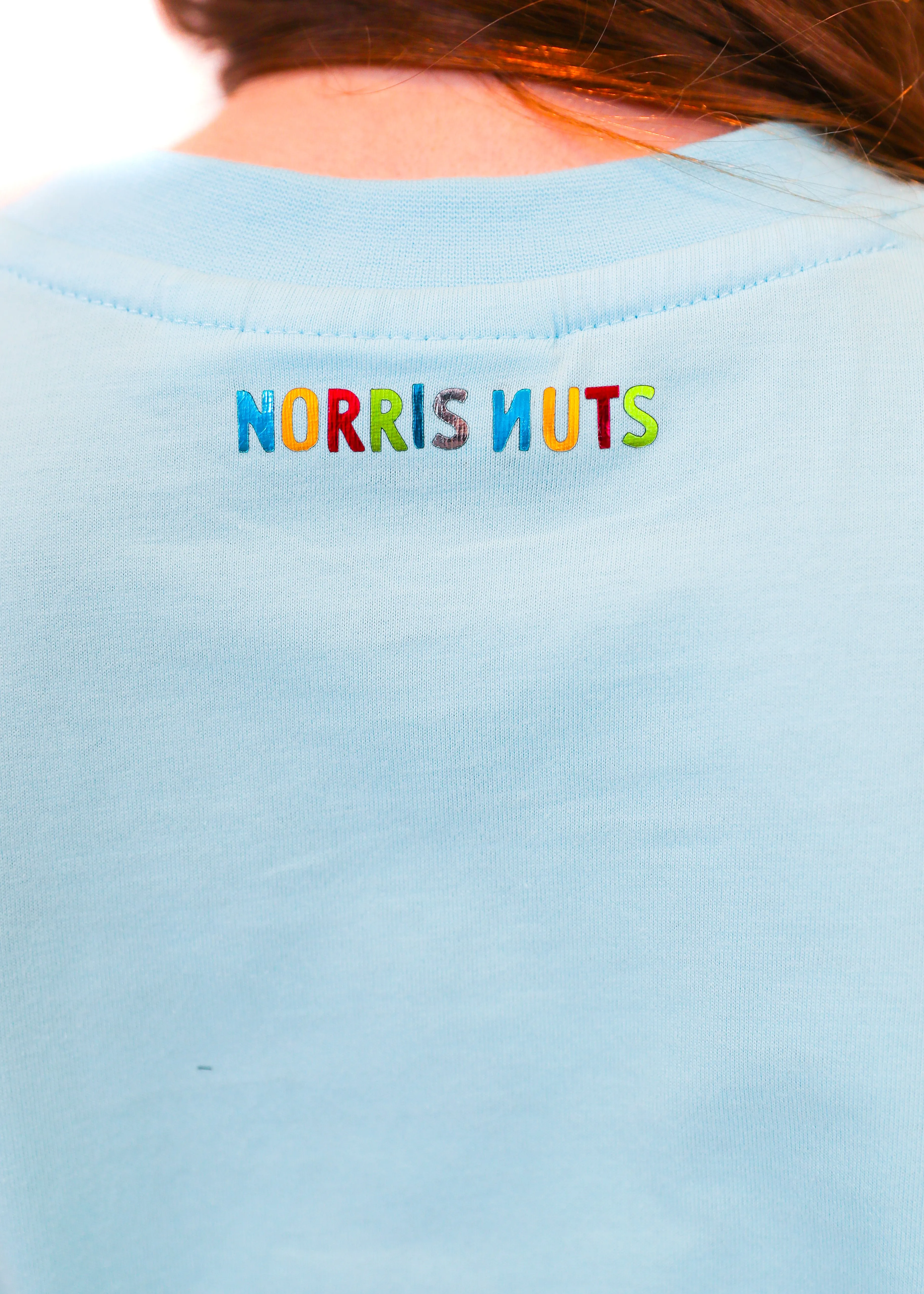 Metal Colorful Logo T Shirt - Blue