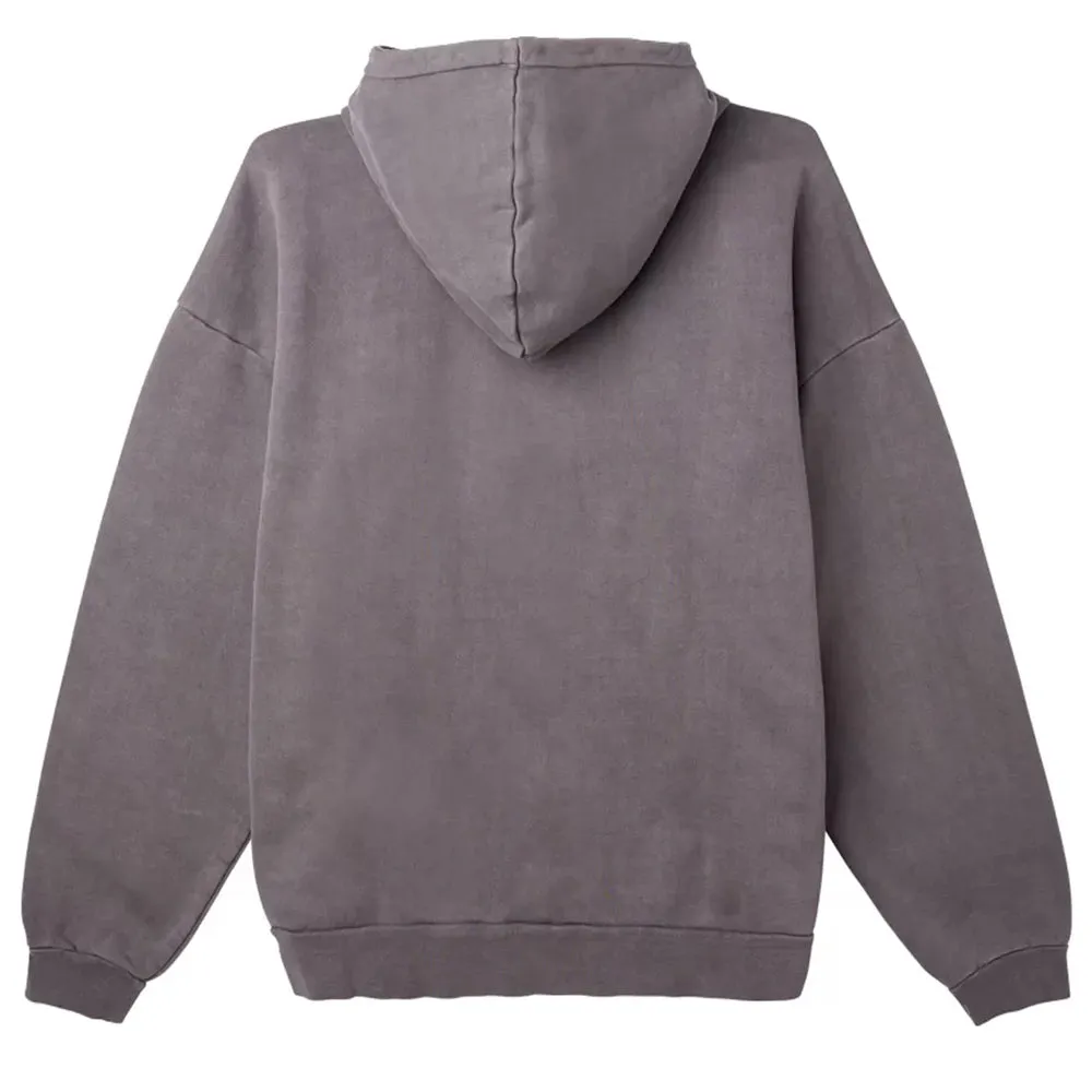 Obey Lowercase Pigment Hoodie Digital Black