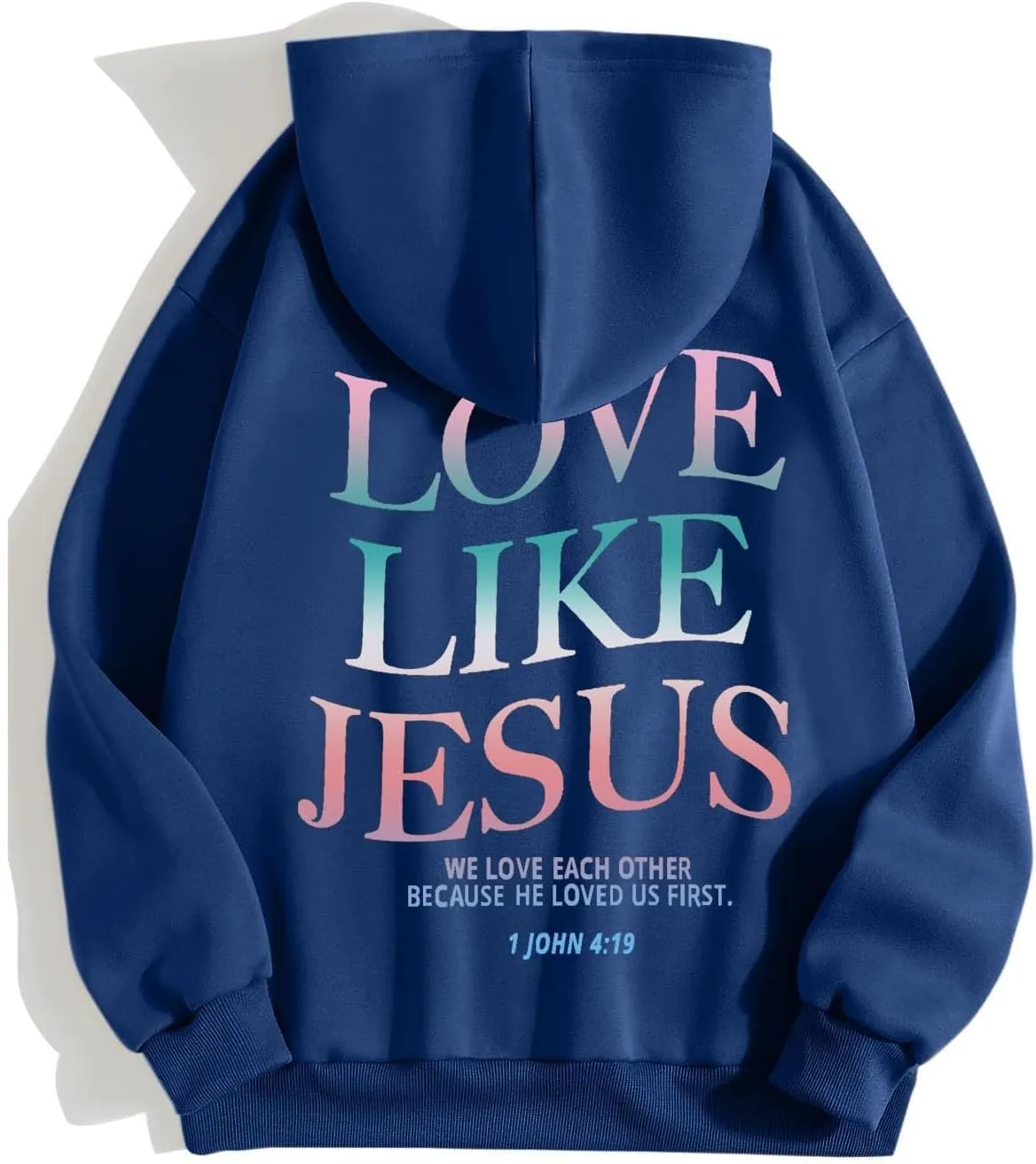 Oversized Hoodies for Women Loose Fit Letter Graphic Sweatshirts 2024 Fall Pullover Sweaters Teen Girls Preppy Top
