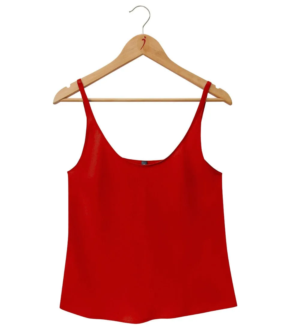 Pure Silk Crepe-de-Chine Camisole - Clearance
