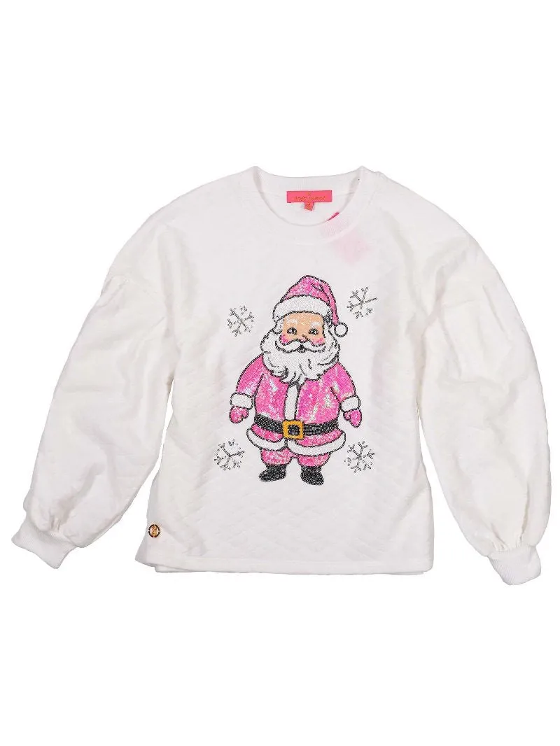 Cheerful Santa Crewneck by Simply Southern
