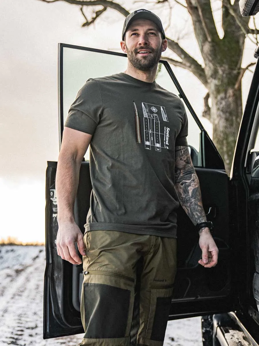 SEELAND Bullet T-Shirt - Men's - Grape leaf