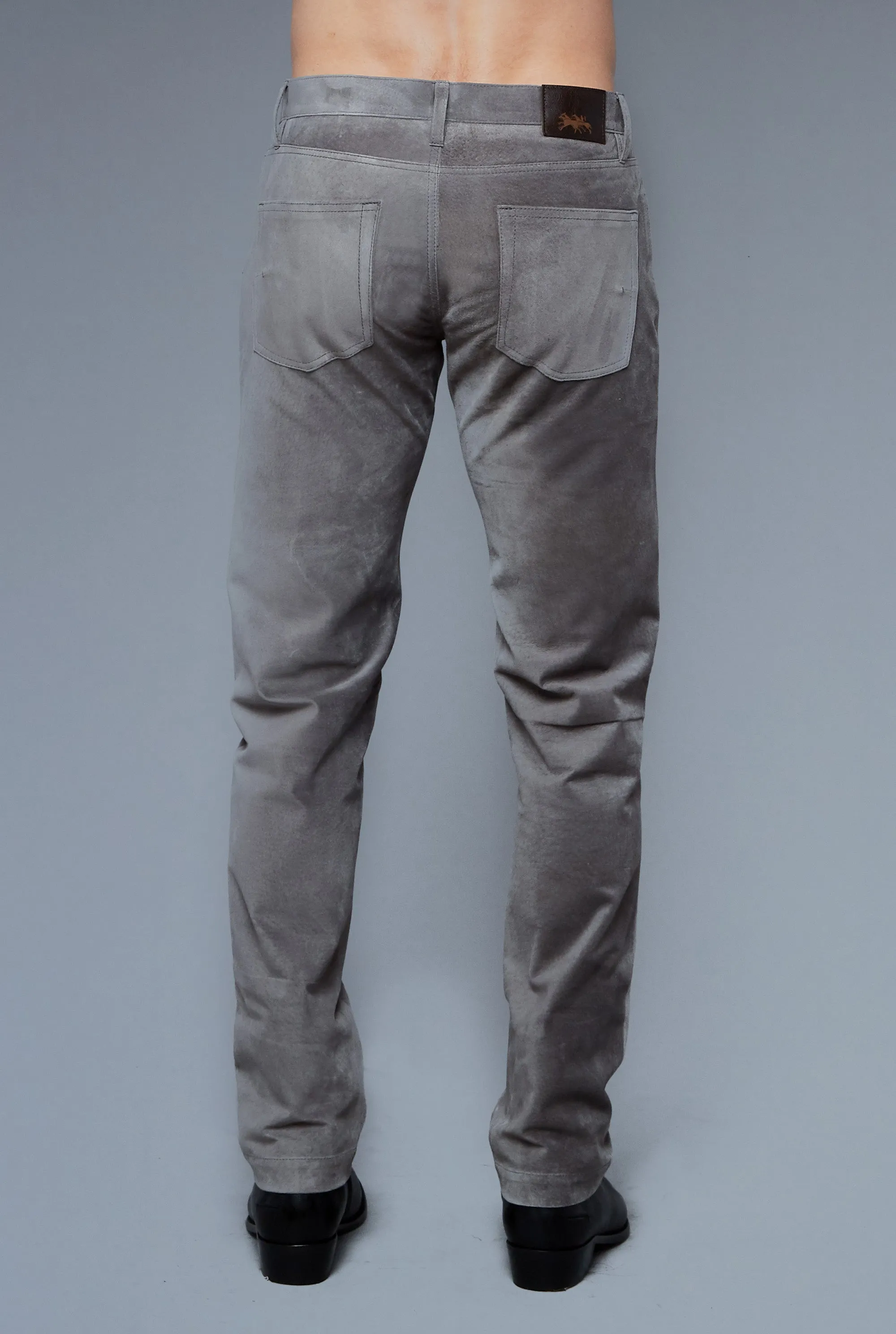 Suede Jeans | Grey