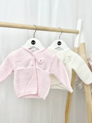 Textured Knitted Cardigan - 2 Colours
