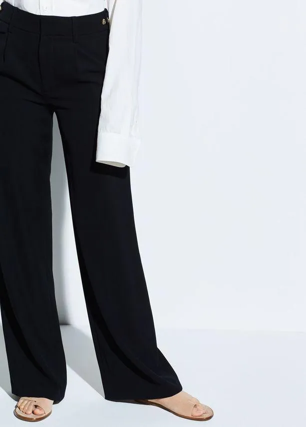 VINCE - Relaxed Trouser Black