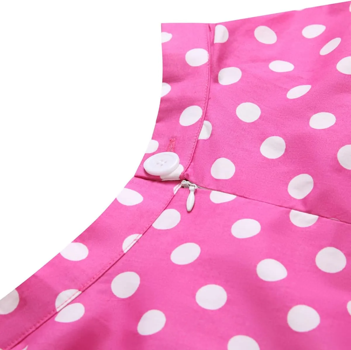 Women Vintage A Line Midi Skirt Floral Berry Cherry Print Pleated Skirts 50s Polka Dot Swing Skirt Knee Length Skater Skirt