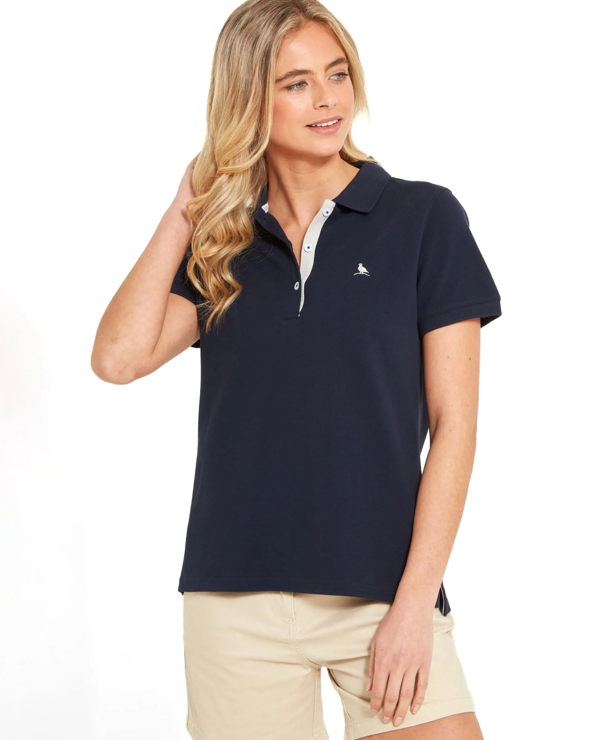 Women's St Ives Polo Shirt - Navy